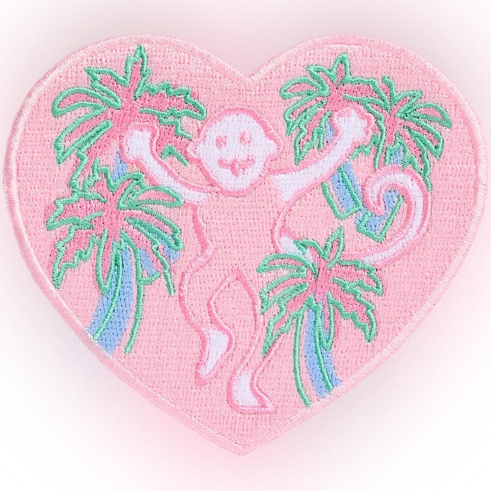 Stoney Clover Lane x Roller Rabbit- Monkey & Heart Patch